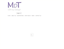 Tablet Screenshot of mdtgroup.com